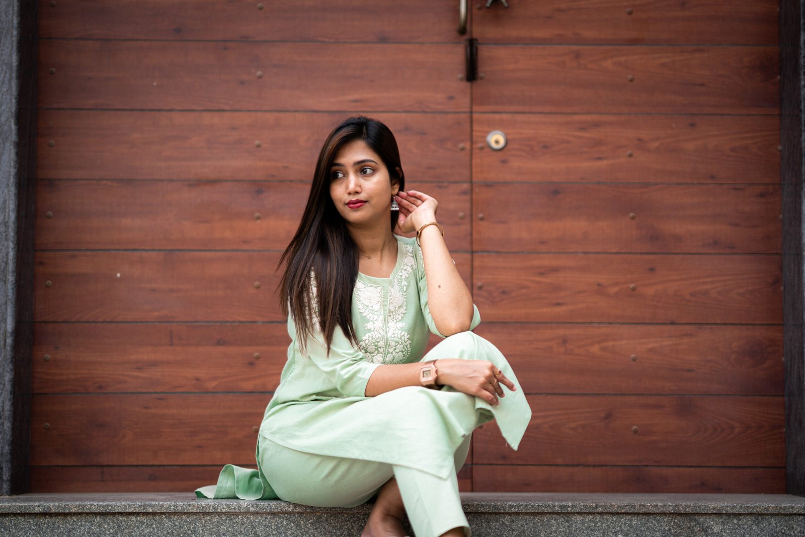 Gizia - Sage Green Co-ord Set - Image 10