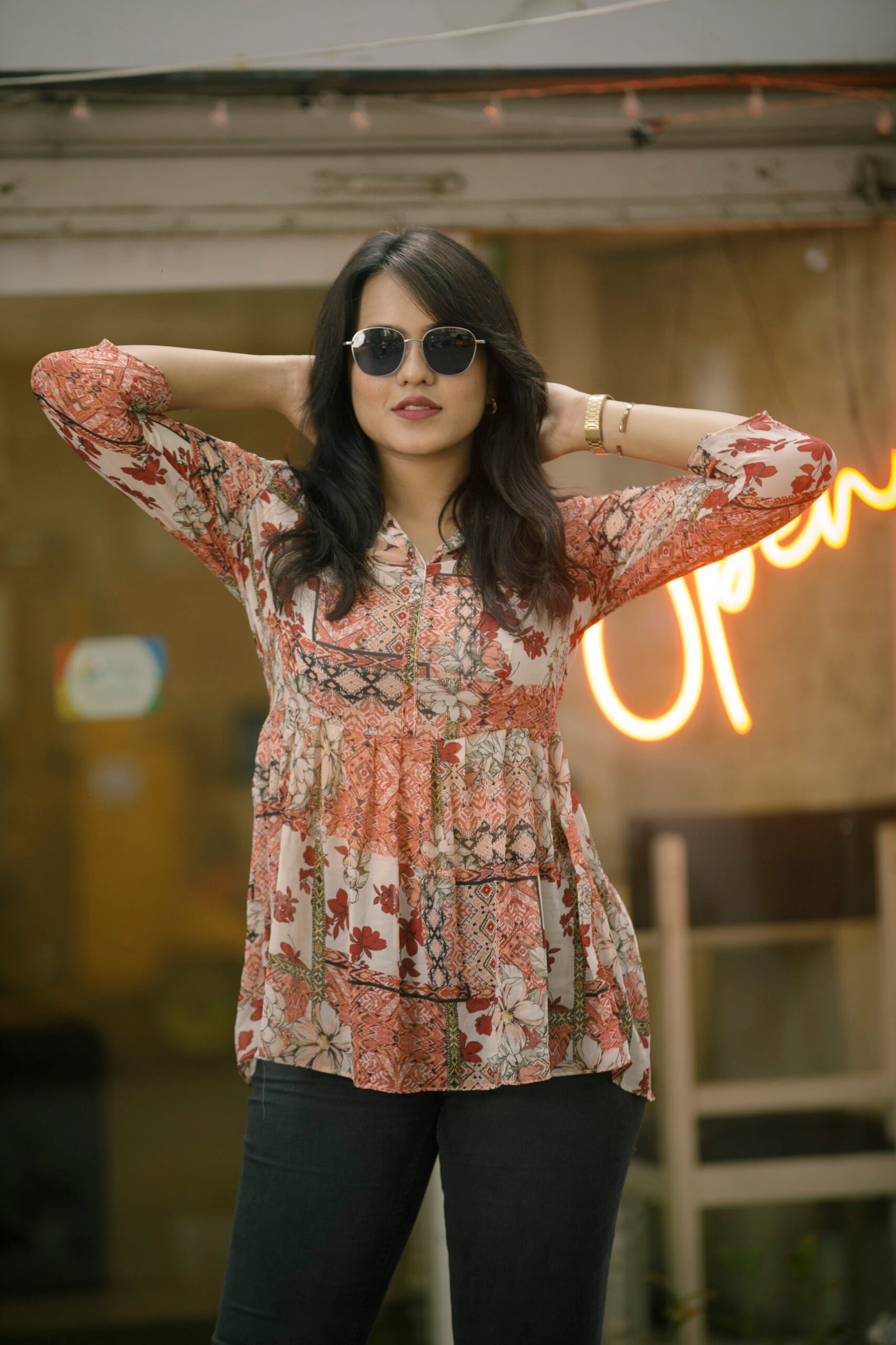 Rustic Peplum Top - Image 14